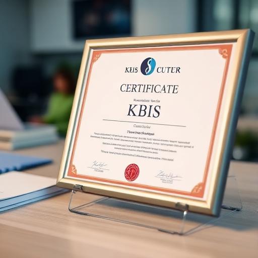 Extrait Kbis officiel